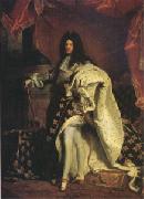 Hyacinthe Rigaud Louis XIV King of France (mk05) oil painting